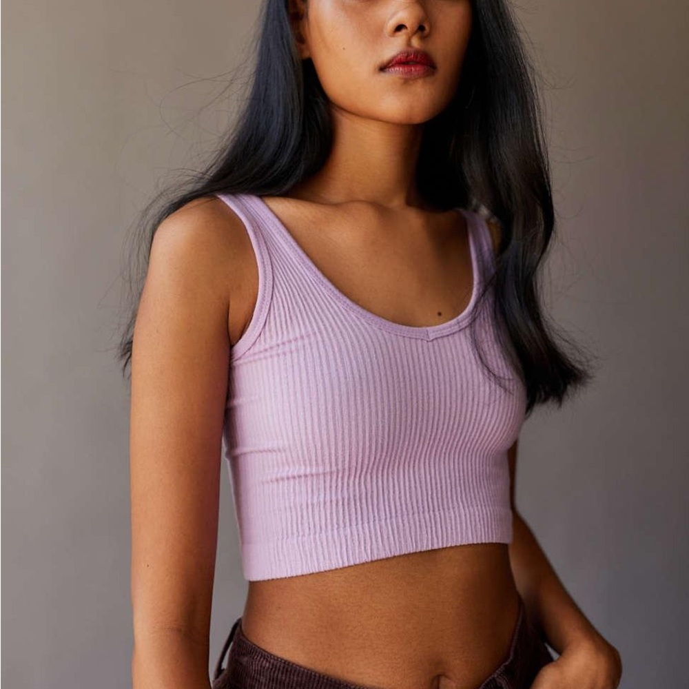 Out from Under Dre Seamless Tank in Purple